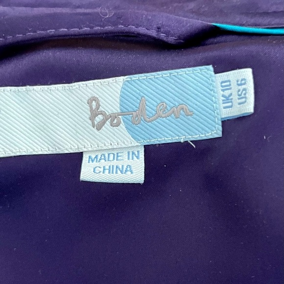 BODEN Boiled Wool Jacket - Black - US Size 6 - Picture 8 of 9